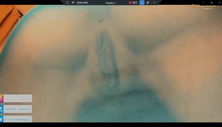 Coyness_geneva teasing with see through dress