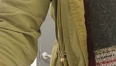 I really have to go, left them a surprise to clean