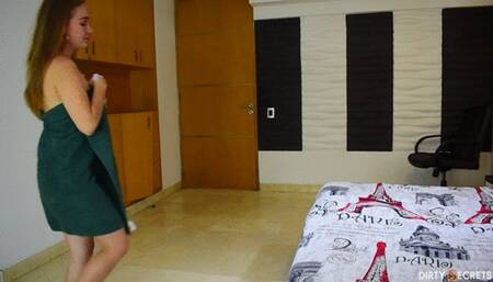 MY STEPMOM GETS MAD AT ME BECAUSE SHE CAUGHT ME MASTURBATING