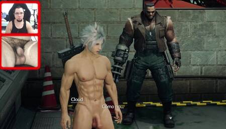 FINAL FANTASY 7 REMAKE NUDE EDITION COCK CAM GAMEPLAY #13