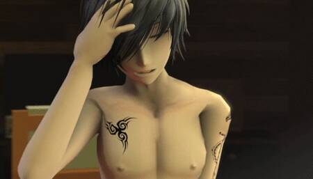 Night with Neko-Girl Ran Yakumo in hardcore 3d sex