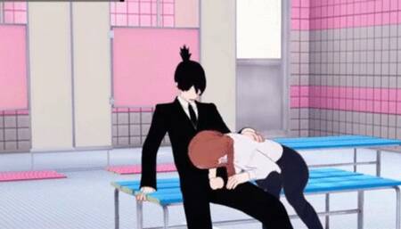 Parody Chainsaw Man uncensored sex hentai game Japanese Asian Manga Anime