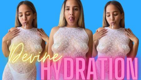 DEVINE HYDRATION spit fetish religious