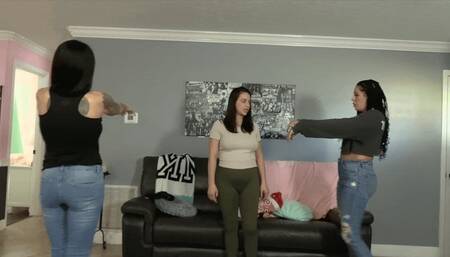 Indica Jane Uses Magical Jeans To Mesmerize & Control Nikki Brooks & Sorceress Morgana (SD 720p WMV)