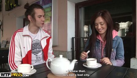 Juliy’s first date sex with a waiter
