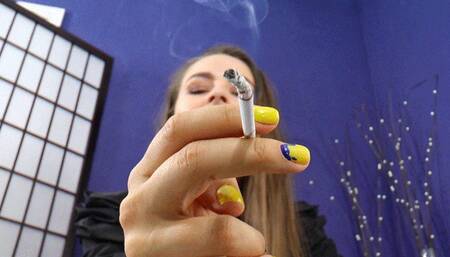 Mistress Anfisa - Eat cigarette ash!