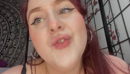 Dark blue kisses for you