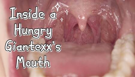Inside a Hungry Giantess' Mouth