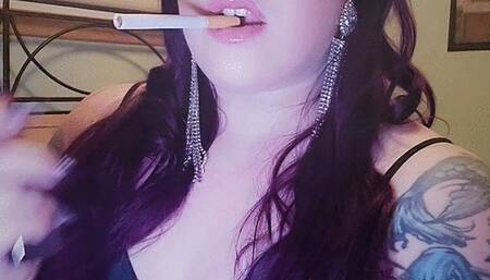 Human Ashtray Being Stared Down, Hoping for a Taste of God's Ash