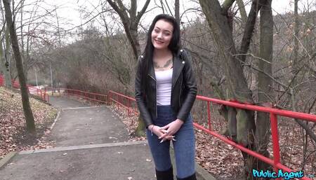 Hot brunette teen loves fucking