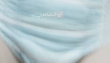 Super fast big pee in pull up