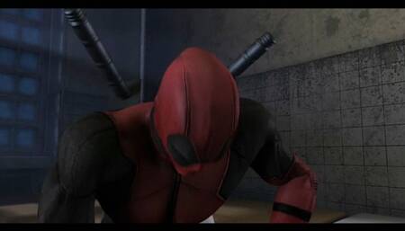 Deadpool fucks Rogue's pussy and cumshots her