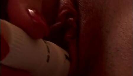 Brunette with small tits pounded hard