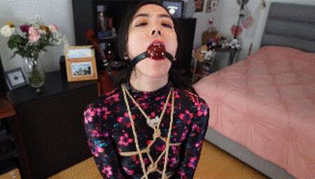 Khrystal wants to serve you bound and gagged for you pleasure! (FULL VERSION)