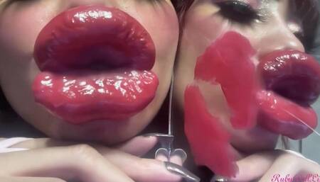 RubyDollLipz's Wicked Witch Mirror Glass Kisses