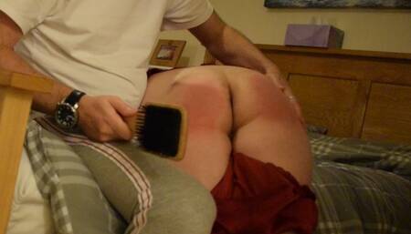 OTK bedtime spanking