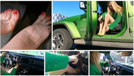 EXCLUSIVE PREMIERE: Emily is cranking her brutal Jeep Wrangler