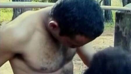 Big shemale fucking smaller guy