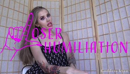 Loser Humiliation by Goddess Kyaa - 720p MP4