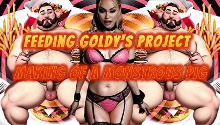 Feeding Goldy's Project - Making of a Monstrous Pig mov