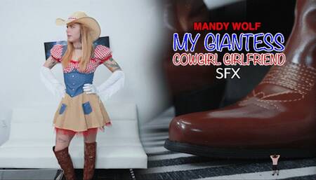 Mandy Wolf - My Giantess Cowgirl Girlfriend SFX - 1080p MP4
