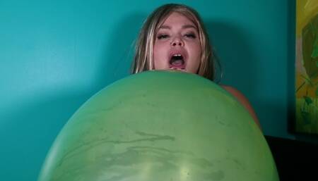 It's Not Easy Being Green: Balloon JOI 480p wmv