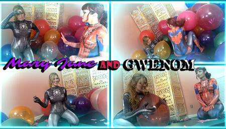 Jacquelyn Velvets and Kat VanWylder Pop Loons as Mary Jane and Gwenom in 1080p!