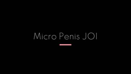 Micro Penis JOI