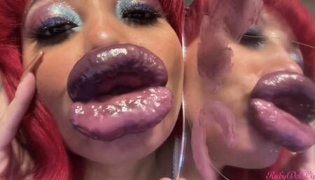 RubyDollLipz's Wendigo Mirror Glass Kisses