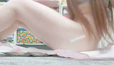 Diaper up and get dressed with me