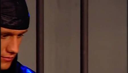 Police officers and inmates