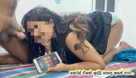 රට ඉන්න බාප්පි කෝල් එකේ ඉද්දි නම්ගි ගස්සපු අතේ පාර / Sri Lankan Stepsis Hot Blowjob