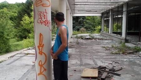 Man Peeing