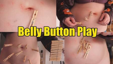 Belly play with clothespins (720p)