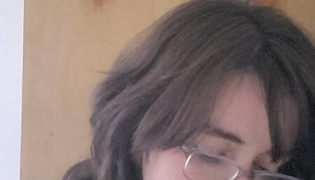 Braces and spitting in a dingy bathroom