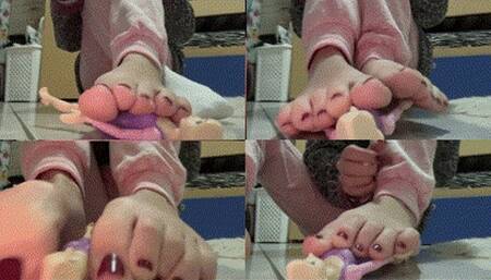 Dominant dream, My little female slave under My feet