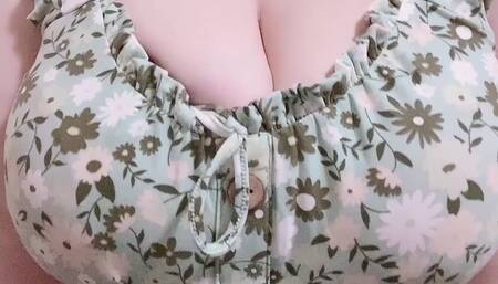 Dress Tit Play and Masturbation
