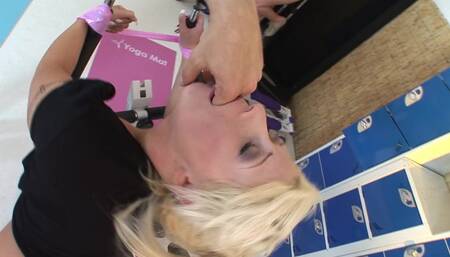 Real workout is getting slammed by hard dicked instructor