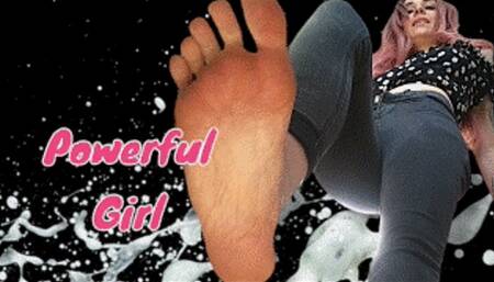 37 FHD GIANTESS FEET 2 ( foot domination, foot fetish, slave training, female domination, foot fetish, big feet, foot virgin, upclose, worship, soles, wrinkled, wiggling, spreading, foot play, cleavage, rubbing, goddess, queen, barefoot, long toes)