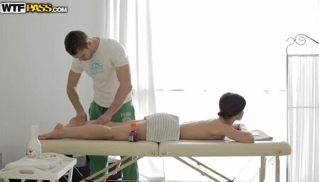 College girl sex massage