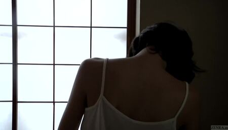 Rail Thin Spooky Japanese Ghost Group Fondling in HD