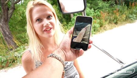 MikeBigDick (pt.1) – Blonde Couldn't Resist Tasting His Massive Veiny Cock