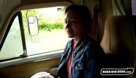 MikeBigDick (pt.1) – Girl Saved From Rain But Mike's Schlong Had More Plans