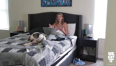 Shh... My Girlfriend's Home with Luna Fae and Katie Kinz