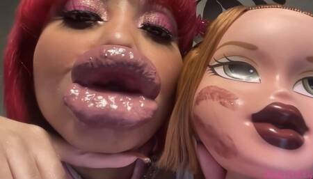 RubyDollLipz's Larger Lips+Doll Head Kisses #27