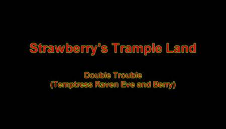 Double Trouble with Temptress Raven Eve and Berry