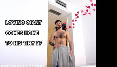 Loving giant cones home to his tiny bf