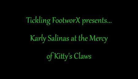 Karly Salinas at the Mercy of Kittys Claws