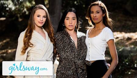 Jillian Janson and Karlee Grey's girlsway scene by Girls Way