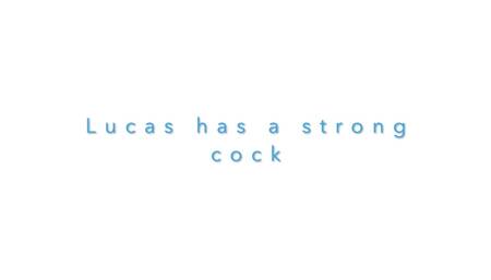 Lucas Strong Cumshot
